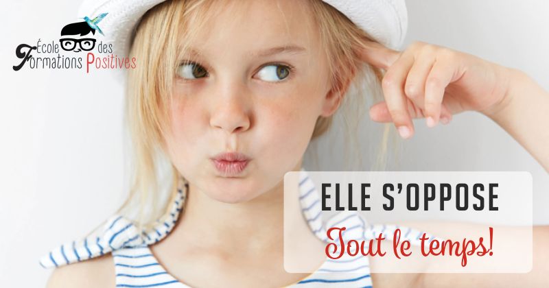 Elle s'oppose tout le temps!