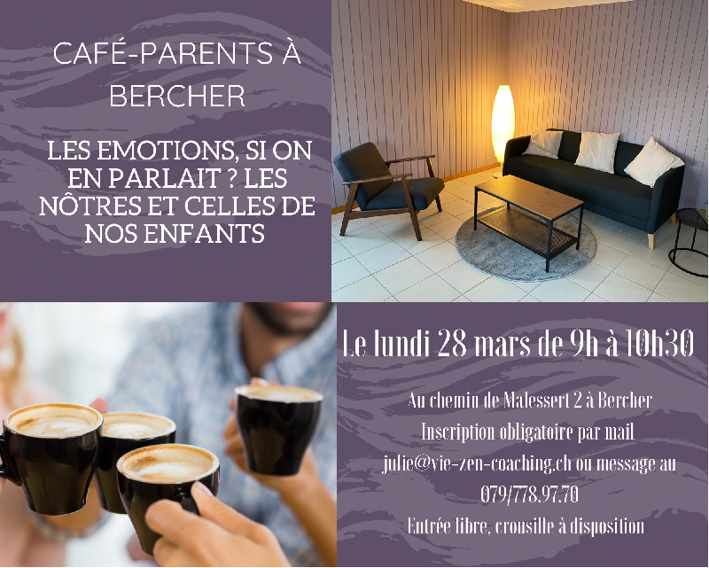 Café-parents autour des émotions